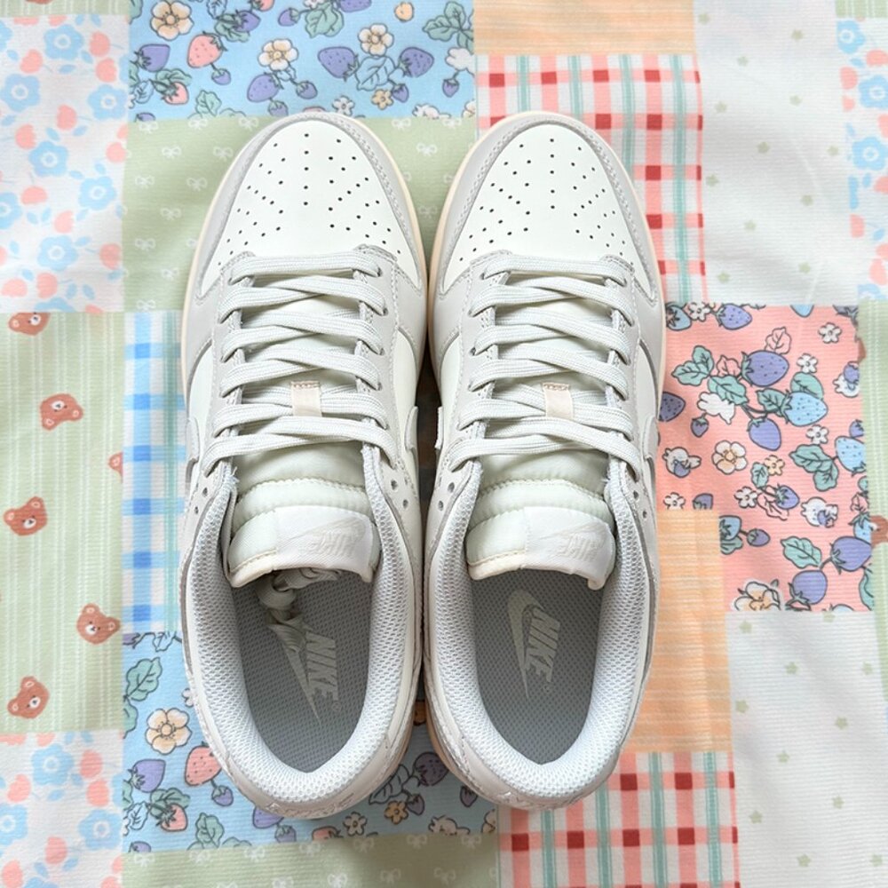 Nike Dunk Low X Sail Light Bone Sneakers